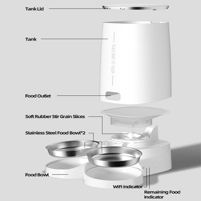 Pet Feeder Dispenser