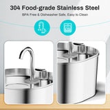 Purrlap Stainless Steel Cat Water Fountain